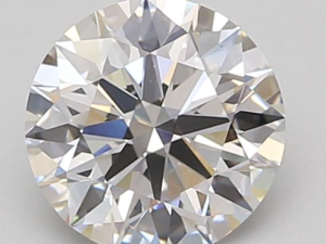 Lab grown Brill. 2,10ct D VS1