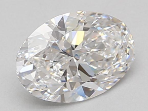 Lab grown Oval 1,40ct D VS1
