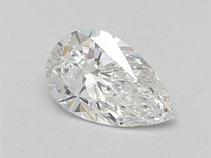 Lab grown Pear 0,73ct E VS1
