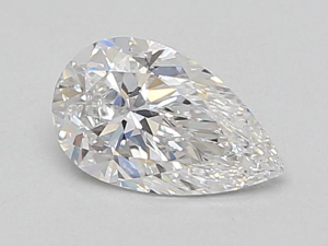 Lab grown Pear 0,74ct D VS1