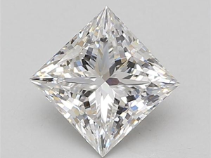 Lab grown Princess 1,50ct E VS1