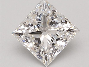 Lab grown Princess 1,53ct D VS1