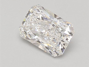 Lab grown Radiant 1,05ct D VS1