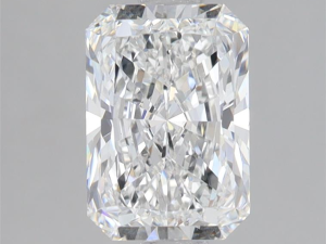 Lab grown Radiant 1,50ct E VS1