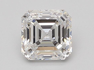 Lab grown Asscher 1,01ct D VS1
