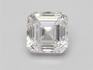 Lab grown Asscher 1,03ct D VS1