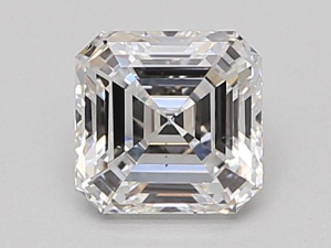 Lab grown Asscher 1,08ct D VS1