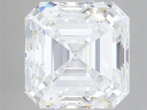 Lab grown Asscher 3,54ct E VS1