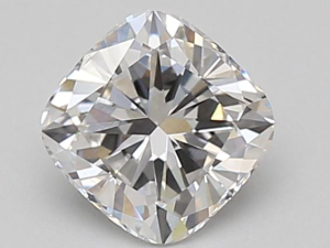 Lab grown Cushion 1,04ct E VS1
