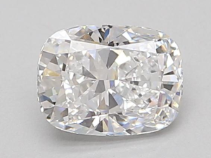 Lab grown Cushion 1,06ct D VVS2