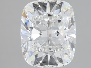 Lab grown Cushion 2,02ct E VS1
