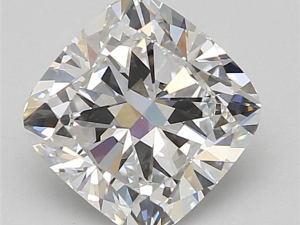 Lab grown Cushion 3,05ct F VS1