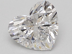 Lab grown Heart 1,21ct E VS1