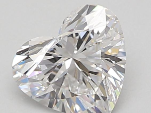 Lab grown Heart 1,57ct D VS1