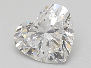 Lab grown Heart 1,61ct E VS1