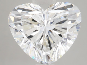 Lab grown Heart 2,02ct E VS2