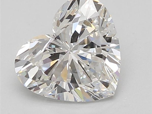 Lab grown Heart 2,24ct E VS1