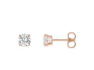 Oorstekers 2x 5.2mm (1.00ct totaal)