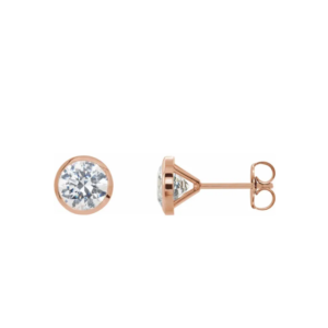 Oorstekers gladom zetting 2x 5.2mm (1.00ct totaal)