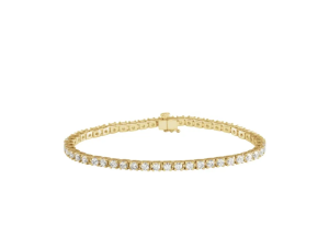 Tennisarmband met lg briljant 4.00ct