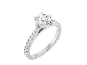 Pavé ring met Lab Grown Briljant