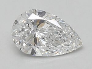 Pear 0.75 ct D VS1 – IGI | lab grown diamant