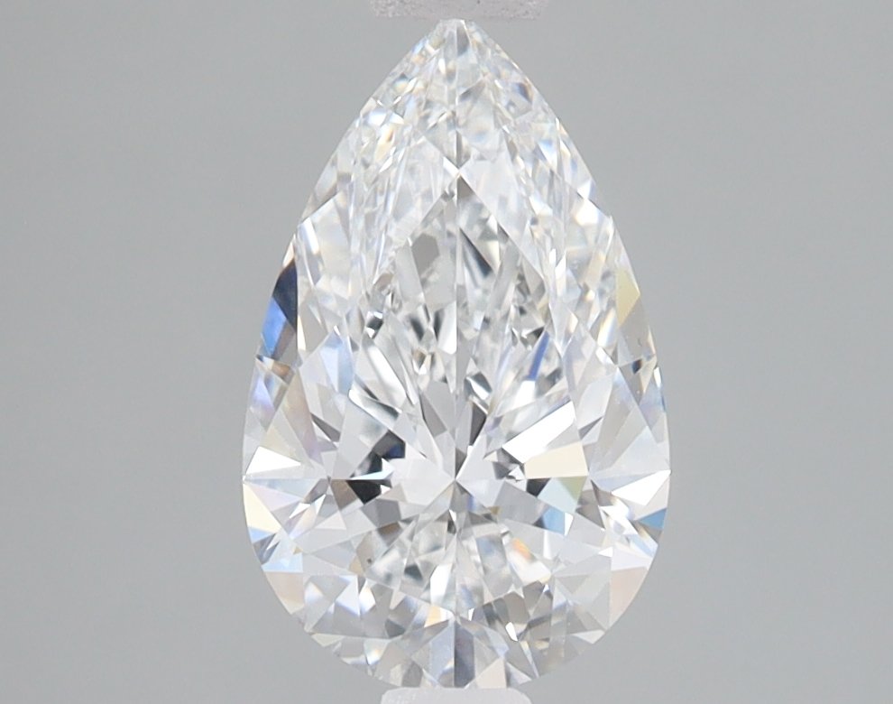 Pear 1.58 ct E VS1 – IGI | lab grown diamant