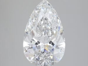 Pear 2.59 ct D VS1 – IGI | lab grown diamant