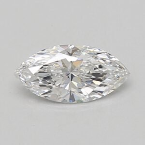 Marquise 0.74 ct D VVS2 – IGI | lab grown diamant