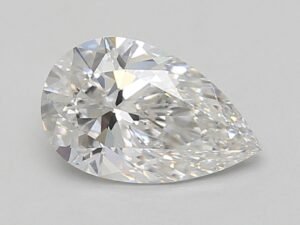 Pear 1.59 ct E VVS2 – IGI | lab grown diamant