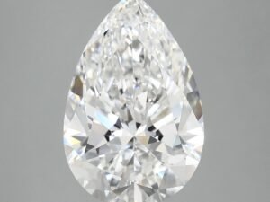 Pear 4.03 ct E VVS2 – IGI | lab grown diamant