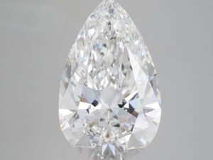 Pear 5.08 ct E VVS2 – IGI | lab grown diamant