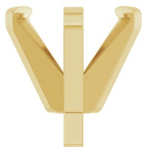 14K Geelgoud 8x6 mm Ovaal 6-Prong Hoge Zetkop met stift - Afbeelding 3