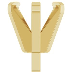 14K Geelgoud 6.5x4.5 mm Ovaal 6-Prong Hoge Zetkop met stift - Afbeelding 3