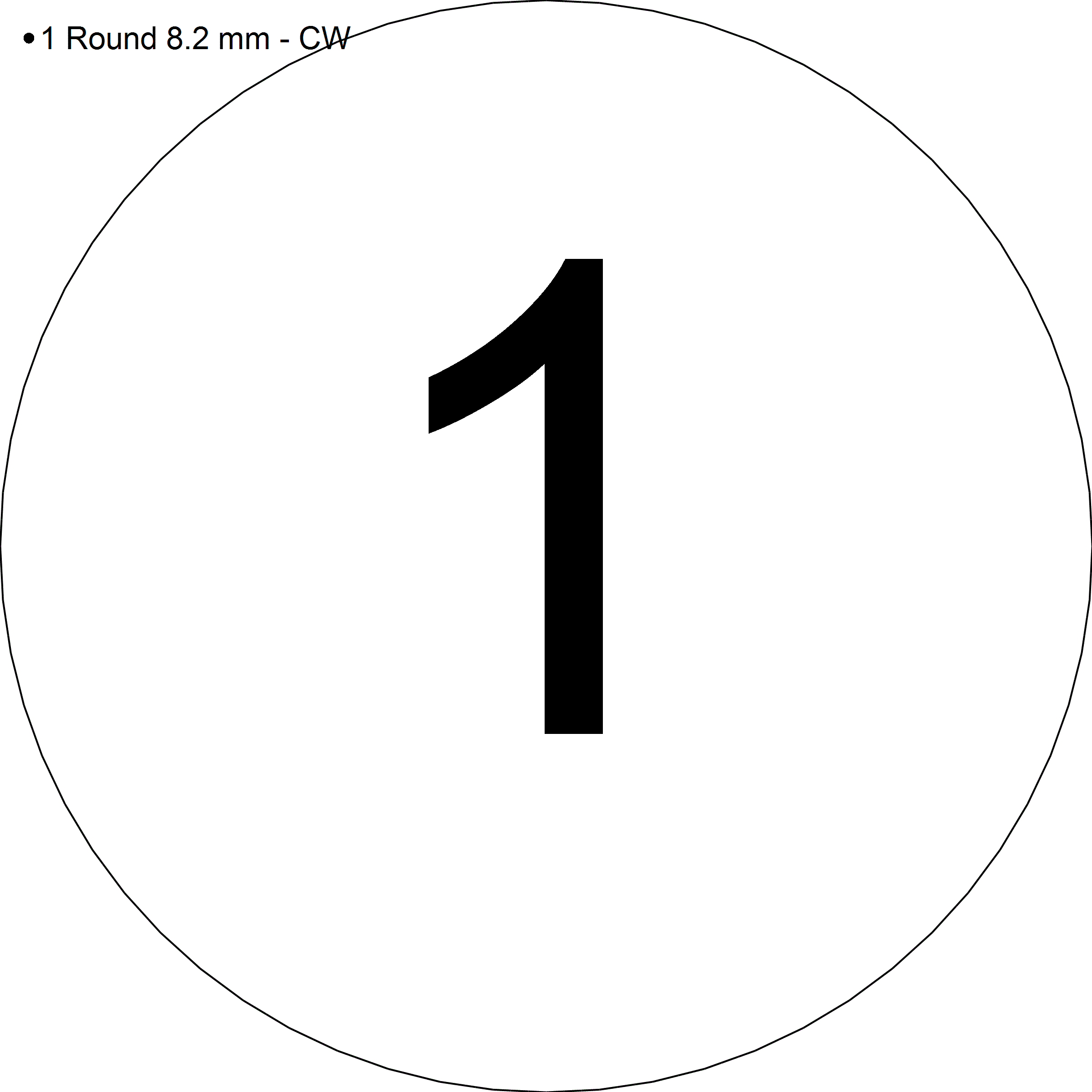 14K Geelgoud 8.2 mm Rond 4-Prong Pre-Notched Claw Zetkop met stift - Afbeelding 4