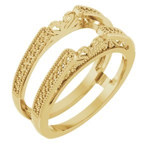 14K Geelgoud Ring Guard Montuur