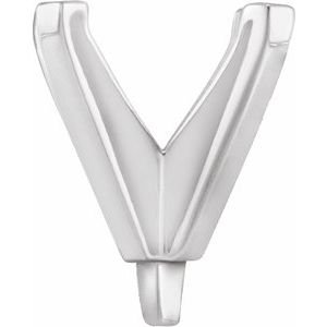 14K Witgoud 6.5x6.5 mm Asscher 4-Prong Zwaar Zetkop met stift