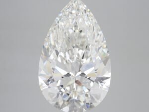 Pear 5.10 ct F VS1 – IGI | lab grown diamant