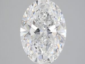 Oval 2.59 ct D VVS2 – IGI | lab grown diamant