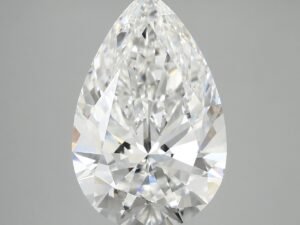 Pear 5.04 ct E VVS2 – IGI | lab grown diamant