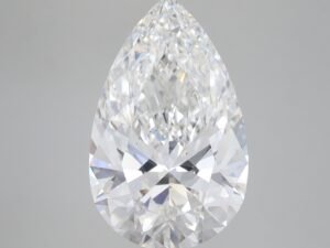Pear 5.09 ct E VS1 – IGI | lab grown diamant