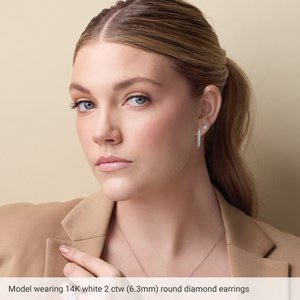 14K Geelgoud 6.5 mm Rond 4-Prong Lichtgewicht Oorbelmontuur - Afbeelding 5